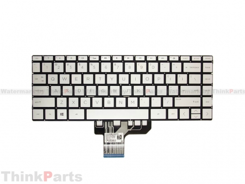 New/Original HP Envy x360 13-AG AH AQ AN TPN-W133 TPN-W144 13.3" US Backlit Keyboard Silver