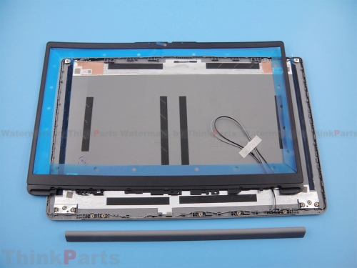 New/Original Lenovo ideapad 1-15IJL7 15IGL7 15IAU7 15ALC7 Lcd Cover and Bezel and Hinges Strip with Antenna kit Silver 5CB1F09912 5B30S19029 5CB1F0991