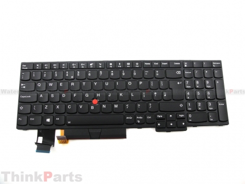 New/Original Lenovo ThinkPad P52 P53 P72 P73 Keyboard UK English Backlit 01YP708