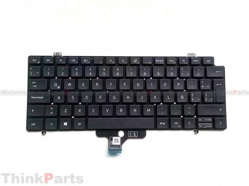 New/Original DELL Latitude 7310 7320 13.3" Latin-Spanish Backlit Keyboard 06J5CD Black