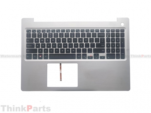 New/Original Dell Inspiron 5570 5575 15.6" Palmrest Keyboard Bezel US Backlit Silver 0MR2KH