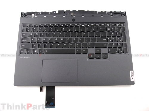 New/Original Lenovo Legion 5-15IMH05H 15IMH05 15ARH05H Palmrest Keyboard Bezel US RGB Backlit Black 5CB0Z26894