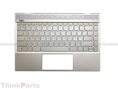 New/Original HP Envy 13-AH 13.3" Palmrest Keyboard Bezel Spanish Backlit Gold L19541-071