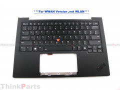 New/Original Lenovo ThinkPad X1 Carbon Gen 12 Palmrest Keyboard Bezel US Backlit Keyboard for Version 5M11N61199