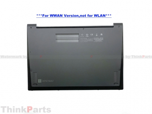 New/Original Lenovo ThinkPad X1 Carbon Gen 10 Base Cover Lower Case WWAN 5M11J01013