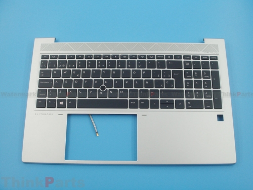 New/Original HP Elitebook 850 855 G7 G8 15.6" Palmrest Keyboard Bezel Spanish Backlit Silver M35816-071 M07491-071