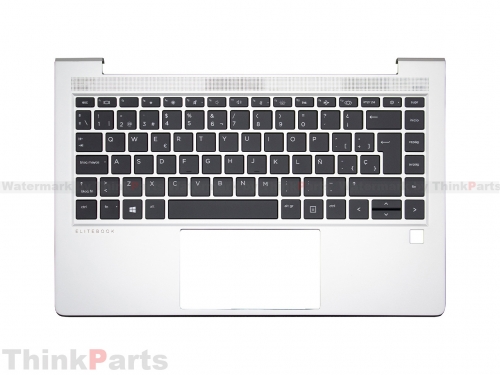 New/Original HP Elitebook 640 645 G10 Palmrest Keyboard Bezel Spanish Backlit N45428-071