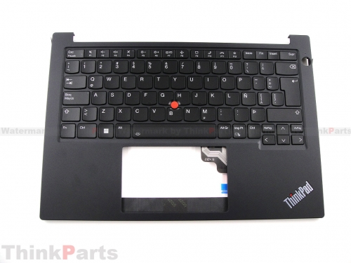 New/Original Lenovo ThinkPad E14 Gen 5 Palmrest Keyboard Bezel Latin Spainsh Backlit 5M11L92632