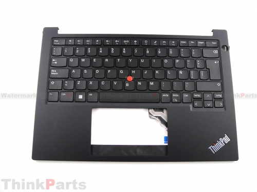 New/Original Lenovo ThinkPad E14 Gen 5 Palmrest Keyboard Bezel Latin Spainsh Non-Backlit Keyboard 5M11L92349