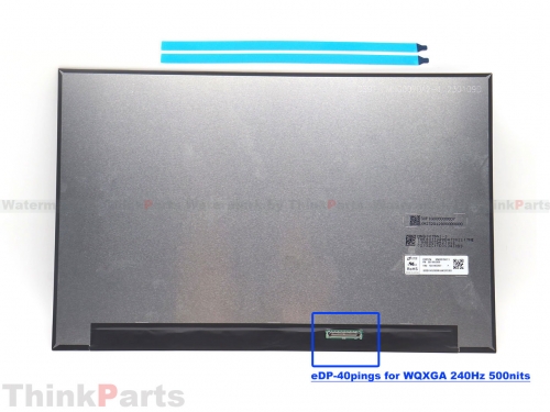 New/Original Lenovo Legion Pro 7 16IRX8 16ARX8 Lcd Screen WQXGA 2.5k 240Hz 500nits eDP-40pings 5D11N52234