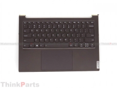 New/Original Lenovo ideapad Yoga Slim 7 Pro 14IAH7 Palmrest Keyboard Bezel US Backlit Upper Case 5CB1J23641
