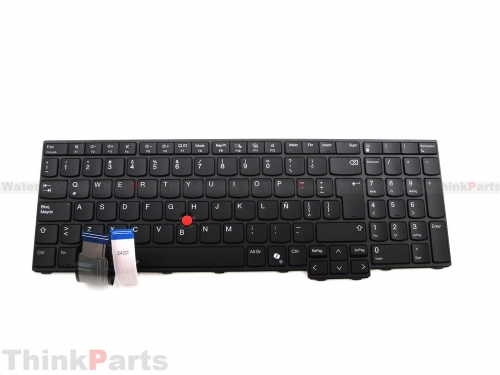 New/Original Lenovo ThinkPad T16 Gen 3 Keyboard Latin Spanish Backlit Black 5N21M39617