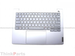 New/Original Lenovo ThinkBook 14 G6 IRL Palmrest Keyboard Bezel US Backlit Gray 5CB1M48464