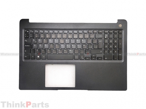 New/Original Dell Latitude 3500 15.6" Palmrest Keyboard Bezel Latin-Spanish Non backlit Black 0XPXMR