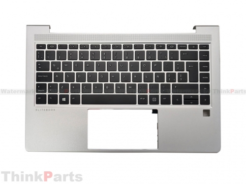 New/Original HP Elitebook 640 645 G10 Palmrest Keyboard Bezel Latin Non backlit N45427-161