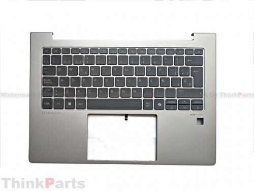 New/Original HP Elitebook 640 645 G11 14.0" Palmrest Keyboard Bezel Spanish Backlit N97244-071