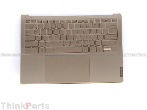 New/Original Lenovo Ideapad Yoga Slim 9 14IAP7 Palmrest Keyboard Bezel Upper Case US Backlit Gold 5CB1J10600