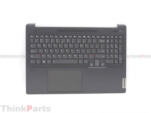 New/Original Lenovo ideapad 5 Pro-16ACH6 Palmrest Keyboard Bezel US Backlit Gray Upper 5CB1C75028