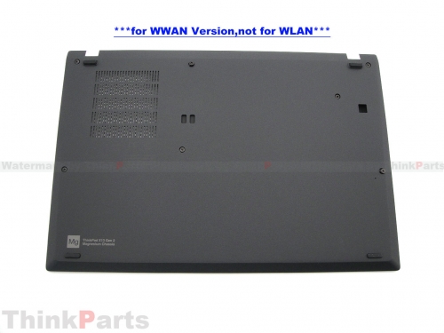 New/Original Lenovo ThinkPad X13 Gen 2 Base Cover Lower Case for WWAN Black 5CB0Z69287
