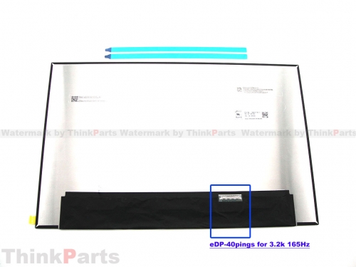 New/Original Lenovo Yoga Pro 9 16IMH9 Lcd Screen Panel 3.2k Non-Touch 165Hz eDP 40-pings 5D11M92081