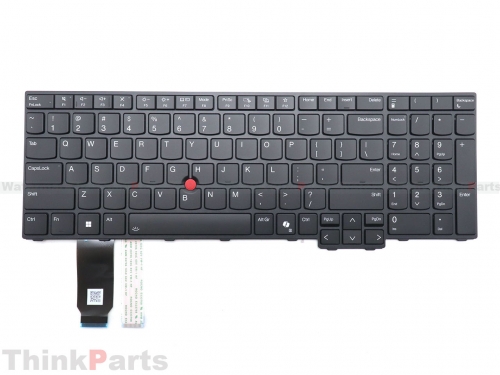 New/Original Lenovo ThinkPad P16 T16g Gen 3 Keyboard US-English Backlit Black 5M11T58813