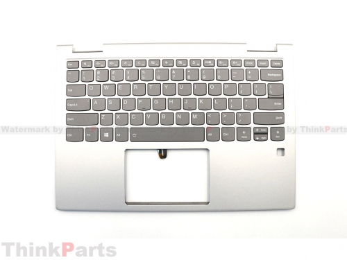 New/Original Lenovo ideapad Yoga 730-13IKB 13IWL Palmrest Keyboard Bezel with US Keyboard Backlit Silver 5CB0Q95936