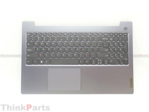 New/Original Lenovo V15 G4 AMN Palmreset Keyboard Bezel Upper US Non-Backlit Gray 5CB1L09280