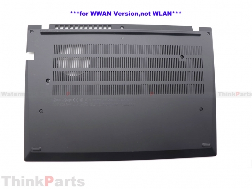 New/Original Lenovo ThinkPad T14 Gen 5 Base Cover Lower Case WWAN Black 5CB1M21624