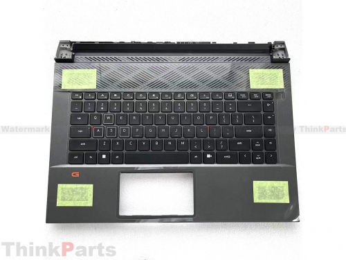 New/Original DELL G16 7620 7625 Palmrest Bezel with US BL Standard Keyboard 03RTH4