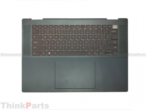 New DELL Inspiron 7620 2in1 16.0" Palmrest Keyboard Bezel US Backlit Blue 0HH9P4