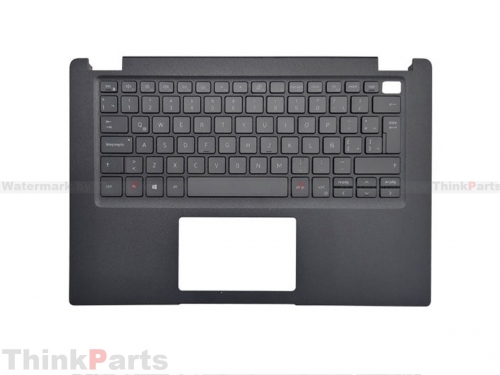 New/Original Dell Latitude 3410 14.0" Palmrest Bezel Latin Non-Backlit Keyboard Black 00MC2P