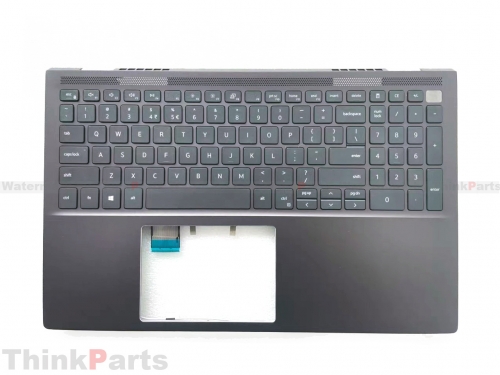New/Original Dell Vostro 7500 15.6" Palmrest Keyboard Bezel US Backlit Black 08DX59
