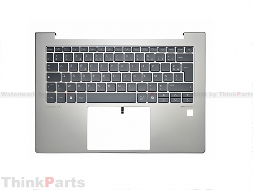 New/Original HP Probook 440 445 G11 Palmrest Keyboard Bezel French Backlit N98209-051