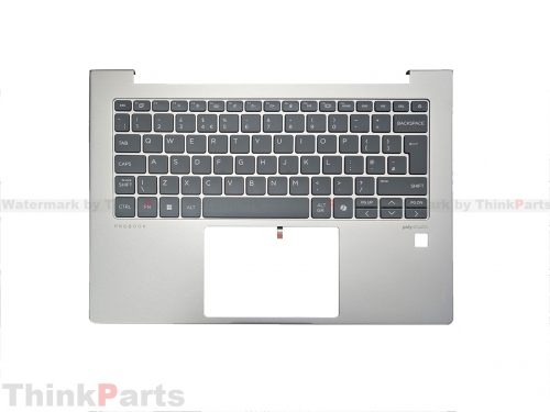 New/Original HP Probook 440 445 G11 Palmrest Keyboard Bezel UK-English Backlit N98209-031
