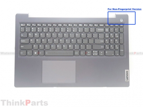 New/Original Lenovo IdeaPad 3 15IAU7 15ABA7 Palmrest Keyboard Bezel Upper US Backlit for Non-Fingerprint Gray 5CB1H78267