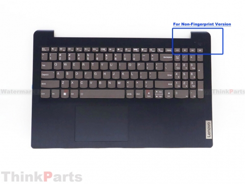New/Original Lenovo IdeaPad 3 15ABA7 15IAU7 Palmrest Keyboard Bezel US Backlit for Non-Fingerprint Blue 5CB1H78204