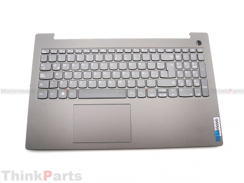 New/Original Lenovo V15 G2 ITL ALC Palmrest Keyboard Bezel Upper Case Latin Spanish Non-Backlit 5CB1B96497