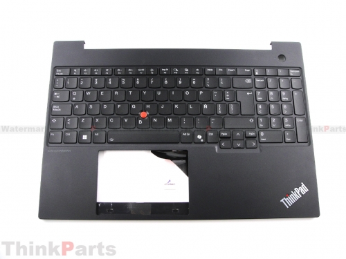 New/Original Lenovo ThinkPad P16s Gen 4 Palmrest Keyboard Bezel Latin Spanish Backlit Black 5M11T55298