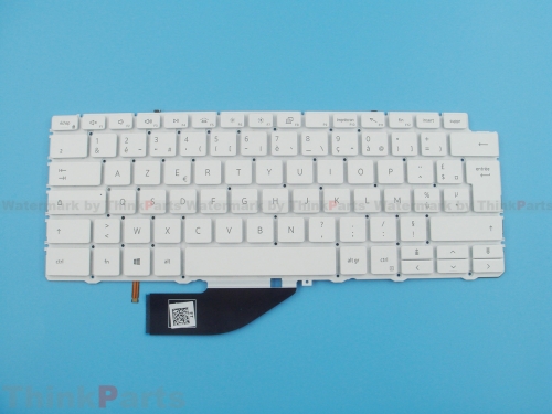 New/Original Dell XPS 13 7390 9310 2-in-1 13.3" French Backlit Keyboard White 0YKV64