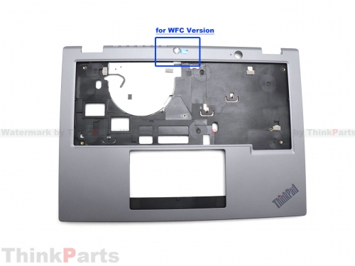 New/Original Lenovo ThinkPad L13 2 in 1 Gen 5 Palmrest Keyboard Bezel for WFC Gray 5CB1M21600