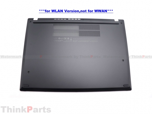 New/Original Lenovo ThinkPad X13 Gen 5 Base Cover Lower Case for WLAN Black 5CB1M21542
