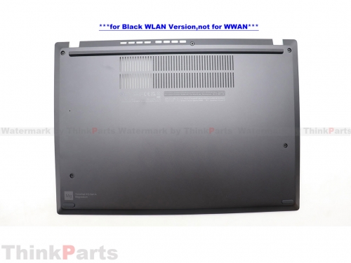 New/Original Lenovo ThinkPad X13 Gen 4 Base Cover Lower Case for WLAN Black 5CB1L57791