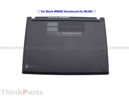New/Original Lenovo ThinkPad X13 Gen 4 Base Cover Lower Case for WWAN Black 5CB1L57779