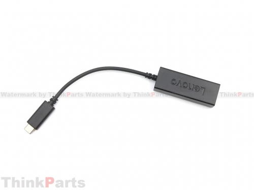 New/Original Lenovo Cable USB-C to RJ45 USB-C to Ethernet Adapter 5C11E09636 03X7456
