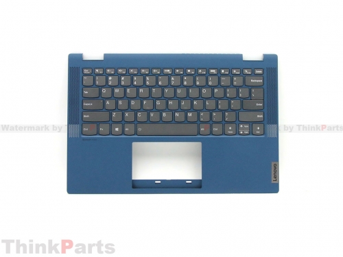 New/Original Lenovo IdeaPad Flex 5-14ITL05 14IIL05 14ARE05 Palmrest Upper Case US Non-Backlit Blue for Non-Fingerprint 5CB0Y85552