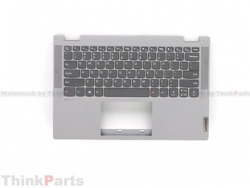 New/Original Lenovo IdeaPad Flex 5-14IIL05 14ITL05 14ARE05 Palmrest Upper Case US Non-Backlit PG-Silver for Non-Fingerprint 5CB0Y85332