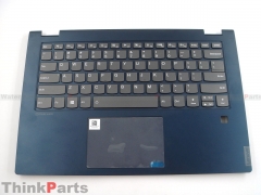 New/Original Lenovo ideapad FLEX-14IWL Palmrest Keyboard Bezel Upper Case US Backlit for FPR AL Blue 5CB0U42331