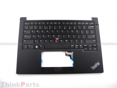 New/Original Lenovo ThinkPad E14 Gen 5 Palmrest Keyboard Bezel US-English Non-Backlit Upper 5M11L92229