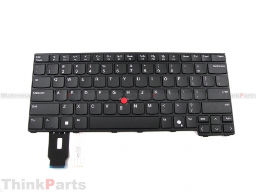 New/Original Lenovo ThinkPad P14s Gen 5 6 Keyboard US-English Non-Backlit Black 5N21M38446