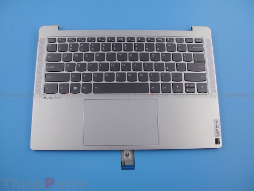 New/Original Lenovo Yoga Slim 6 14APU8 14IAP8 Palmrest Keyboard Bezel Upper US Iron Gray for Non-Fingerprint 5CB1J76018